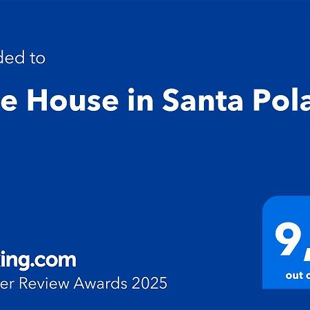 Blue House In Santa Pola Apartment Екстериор снимка