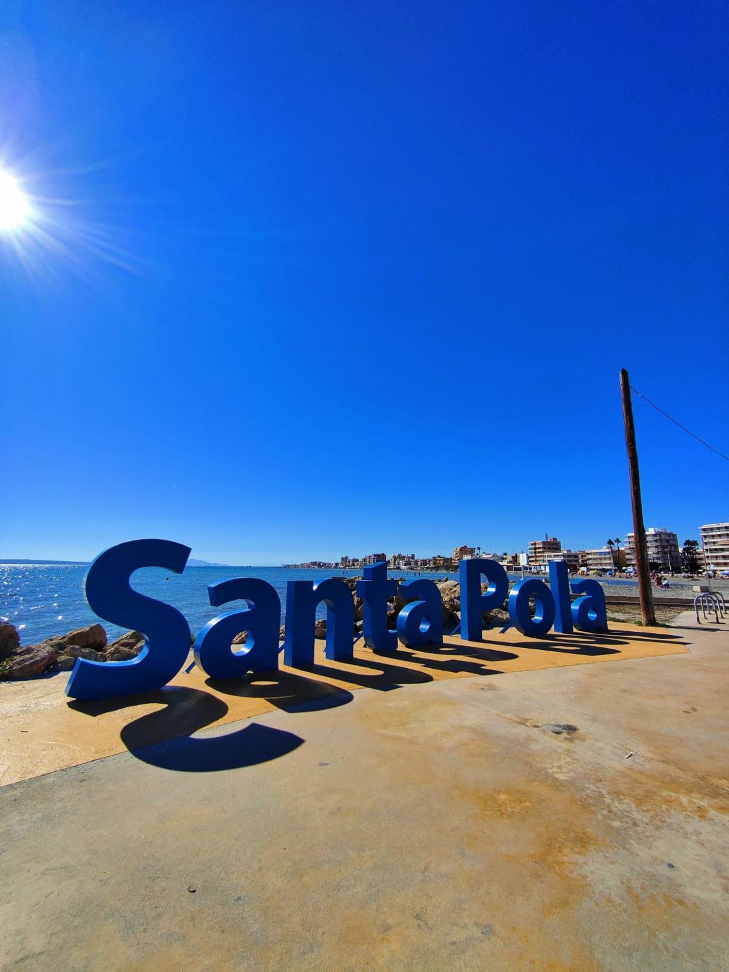 Blue House In Santa Pola Apartment Екстериор снимка