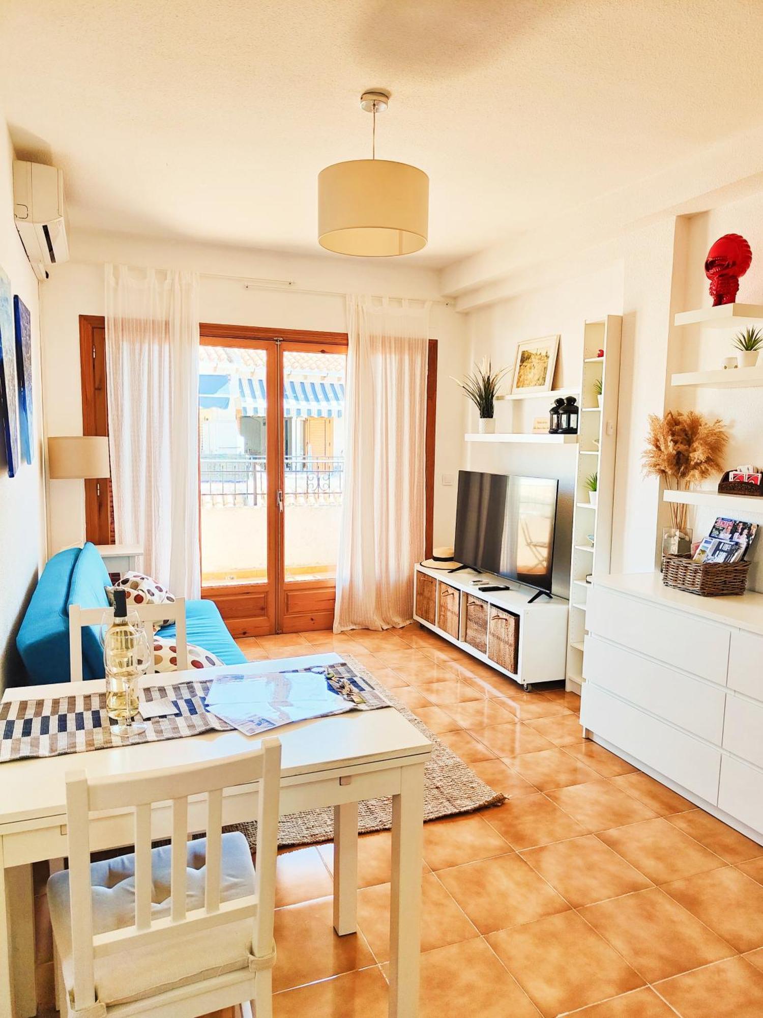 Blue House In Santa Pola Apartment Екстериор снимка